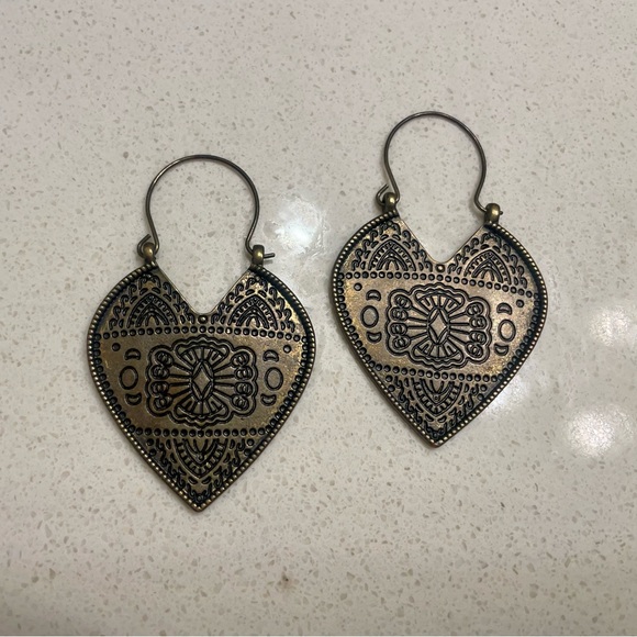 Beautiful details boho earrings - Picture 2 of 3